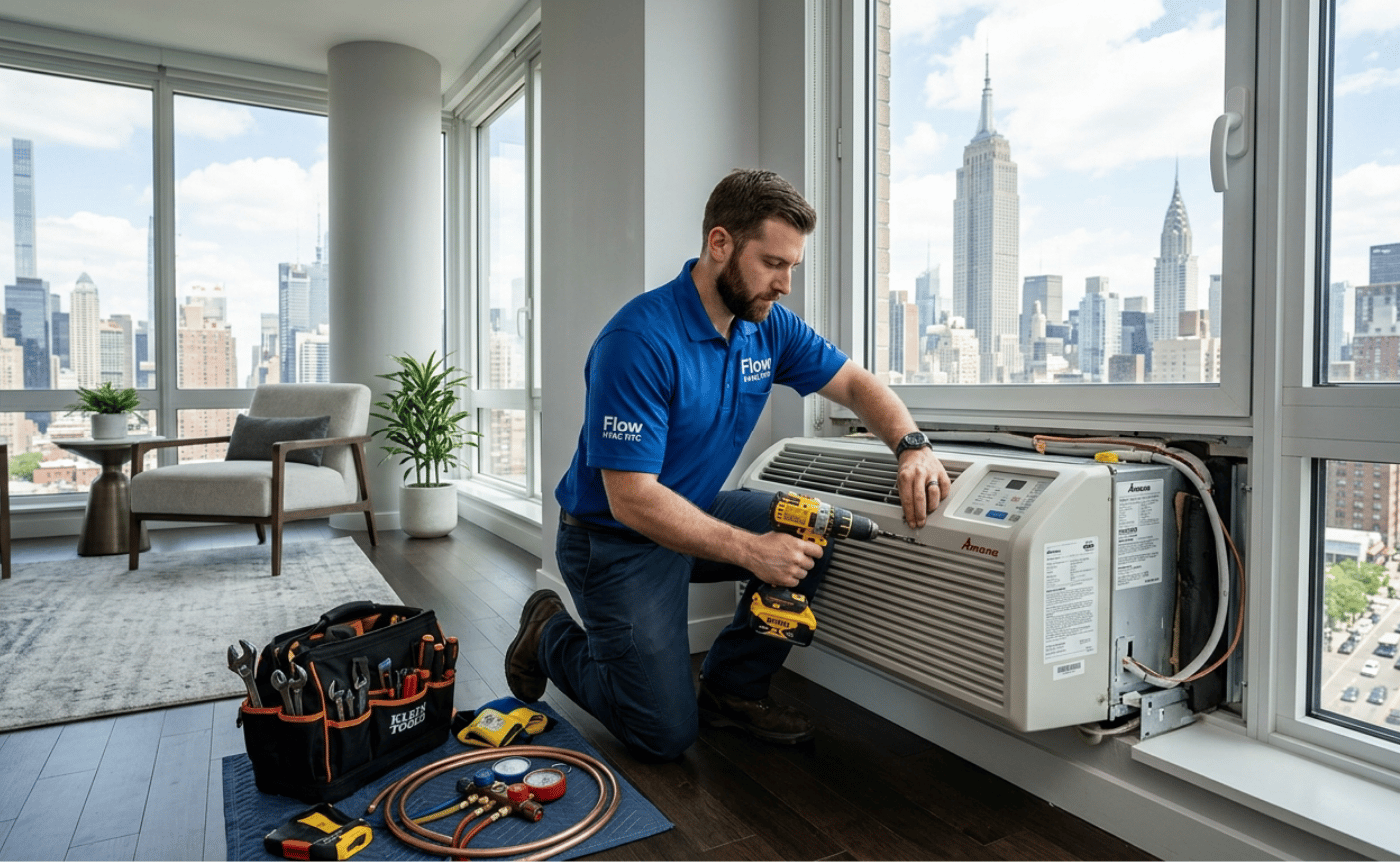 PTAC Installation NYC Apartment